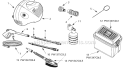 Page A Diagram and Parts List for PW1345C  Campbell Hausfeld Pressure Washer